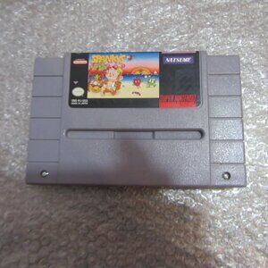 Super Nintendo Game Spanky -In good working Order